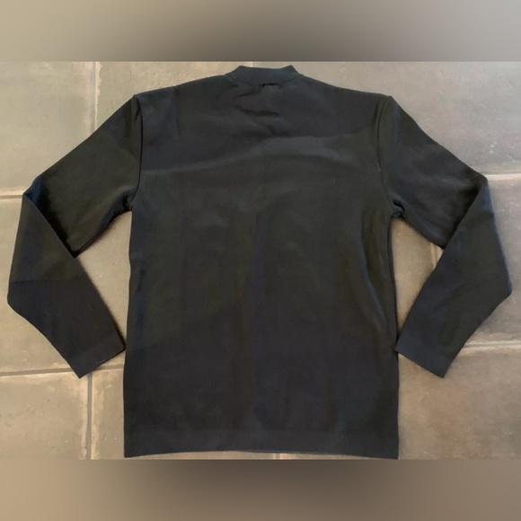 NWOT LGN Louis Gabriel Nouchi PULL JACQUARD EFFET SUEUR Black Sweater Sz S $495 - Picture 4 of 16